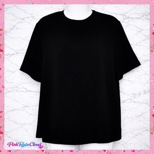 Renaissance Sportswear 80s Black Lightweight Classic Blouse Women’s Medium
